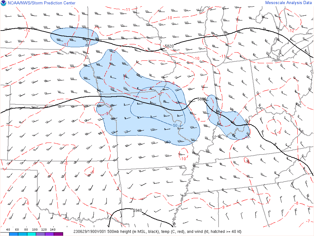 Environment - 500mb at 3:00 PM EDT