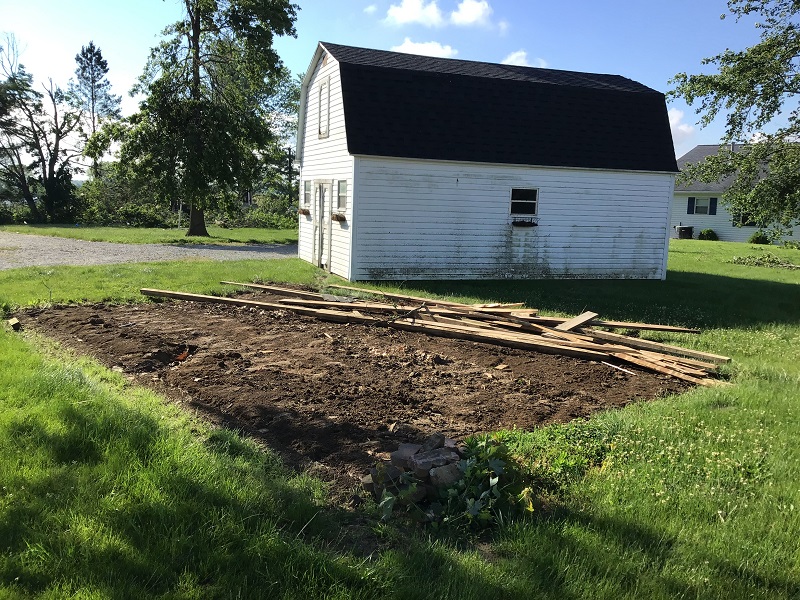 Photo of Moved Shed