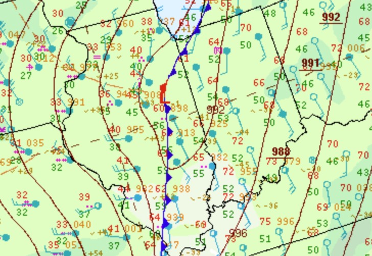 Environment - surface map