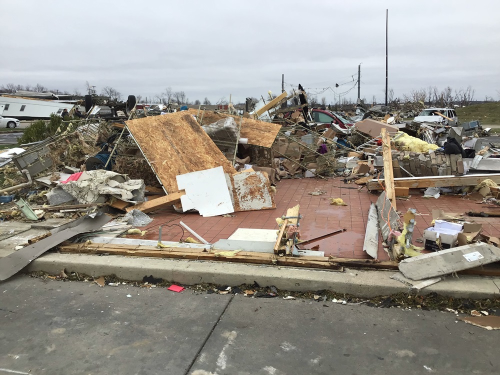 Damaged Fast-Food Restaurant in Winchester