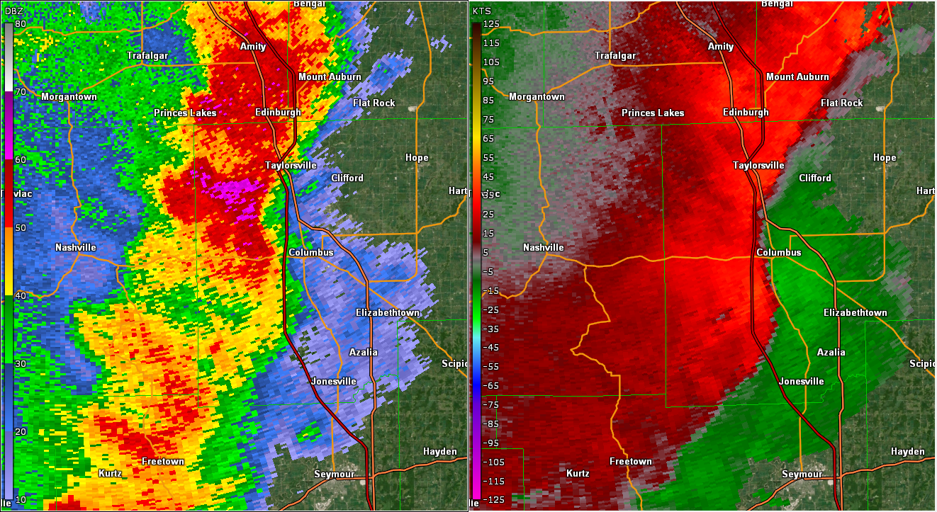 Radar Image 717 pm