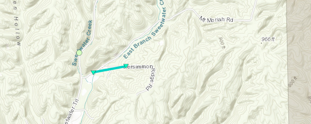 Track Map Brown County Tornado