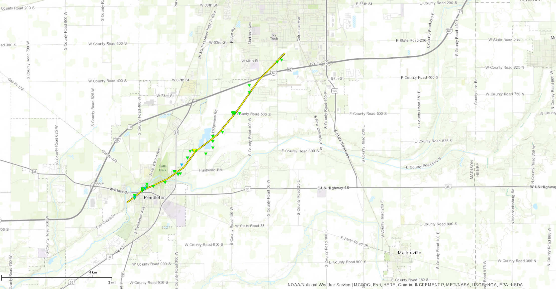 Tornadoes and Severe Storms of May 27, 20192218 x 1153