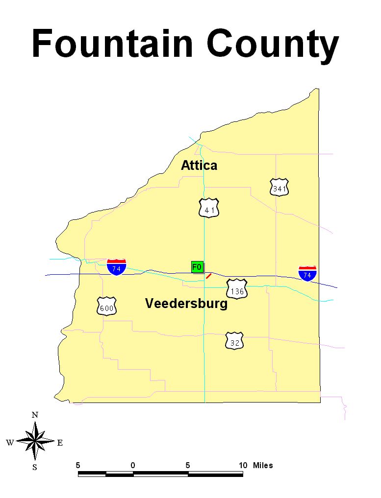 Tornado Track Map