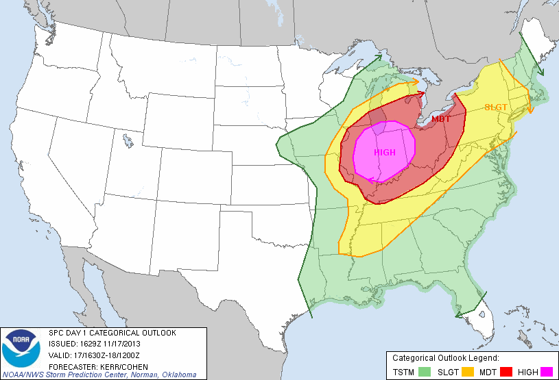 SPC Day 1 Categorical Outlook