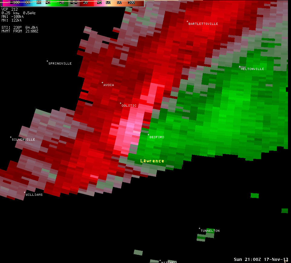 Lawrence County Tornado of November 17, 2013