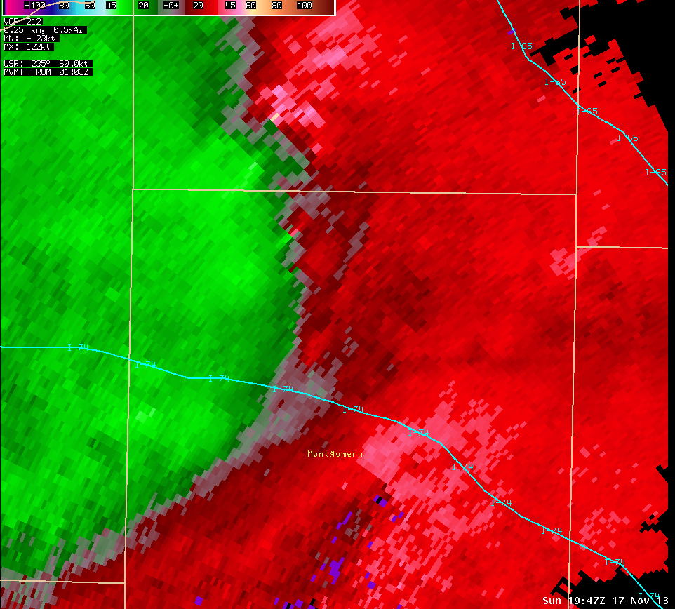 Storm Relative Motion image