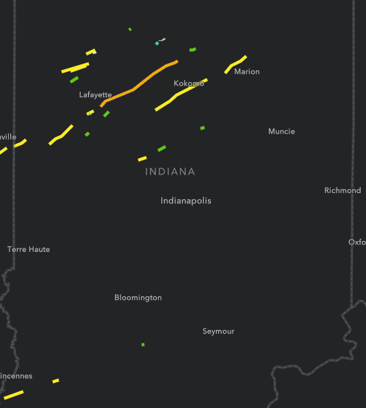 Tornado Path Summary Map
