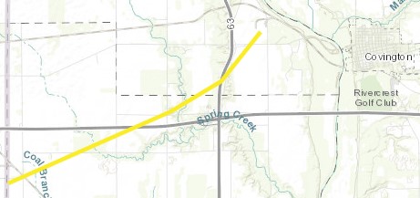 Track Map Vermillion and Warren