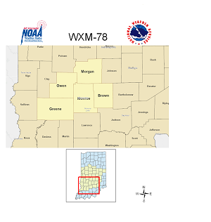 Map of counties served - Click to Enlarge