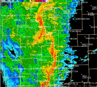 Radar Image at 9:53 AM EDT