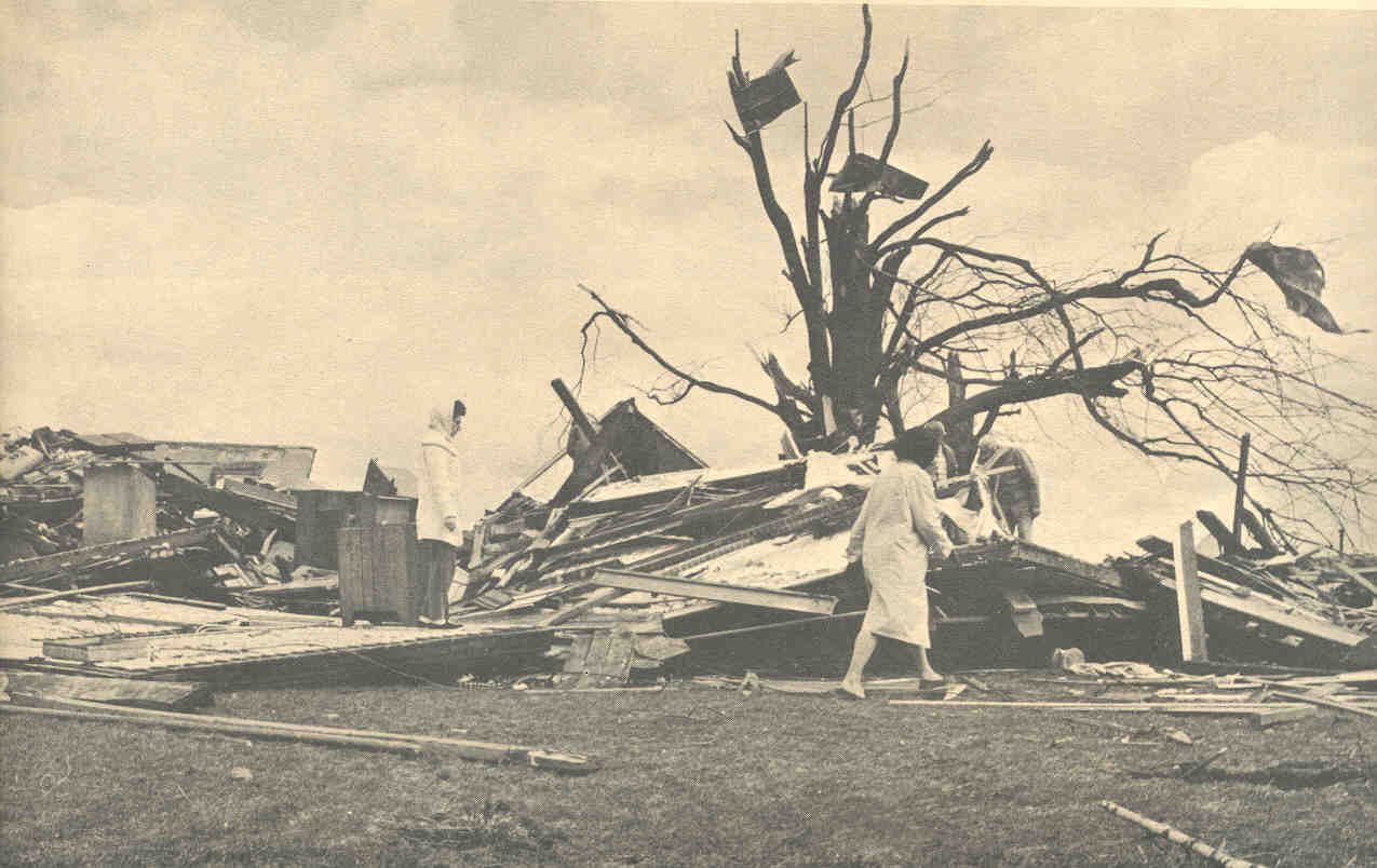 Kokomo and Russiaville Damage April 1965