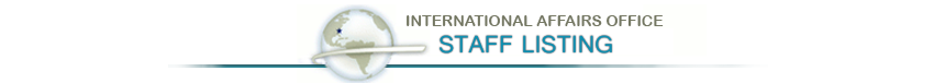 Staff Listing 