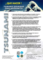 Tsunami Safety for Boaters Spanish