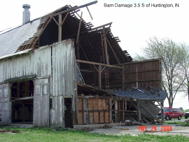 Huntington County damage