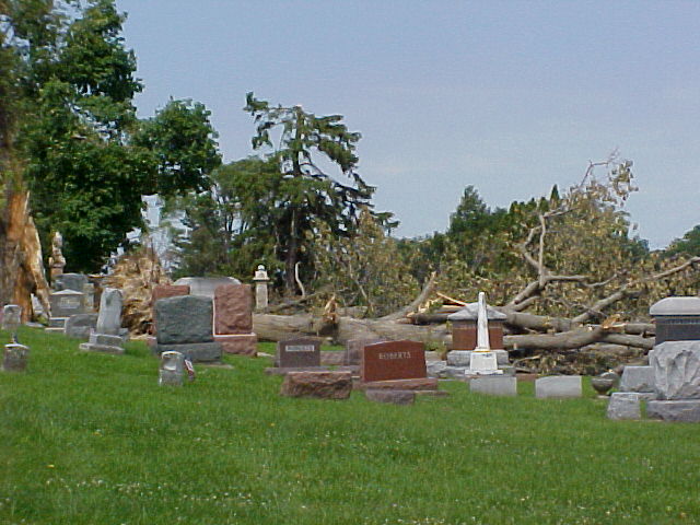 Peru tornado damage May 30, 2004