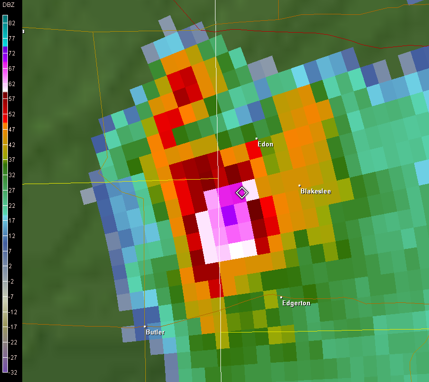 5.1 degree reflectivity image