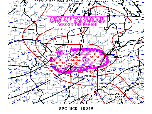 Feb 1 843 am EST Storm Prediction Mesoscale Discussion