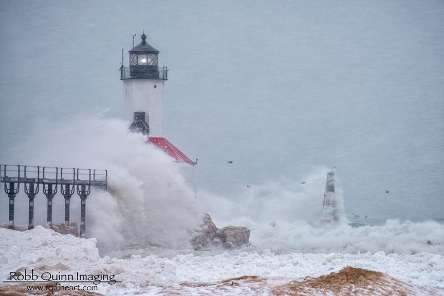 Robb Quinn - Lake Michigan Lighthouse