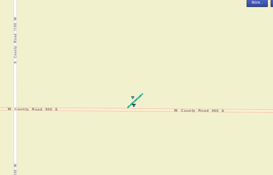 Wells track map