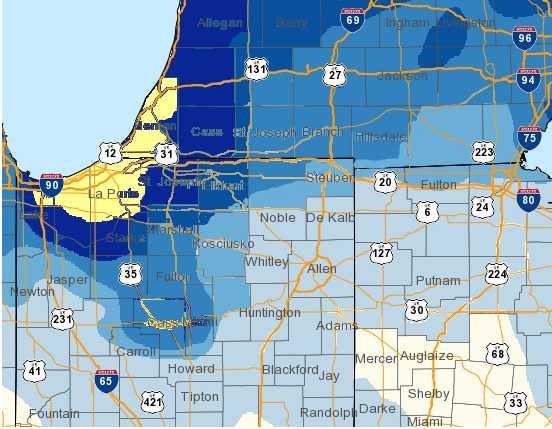 48 hour snowfall