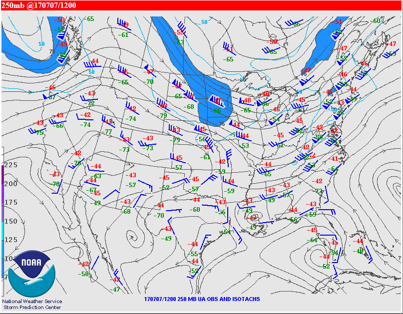 8am 250 mb analysis