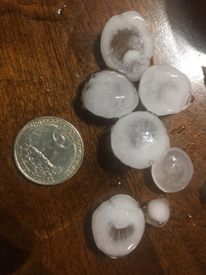 Severe Hail Event Saturday June 1, 2019