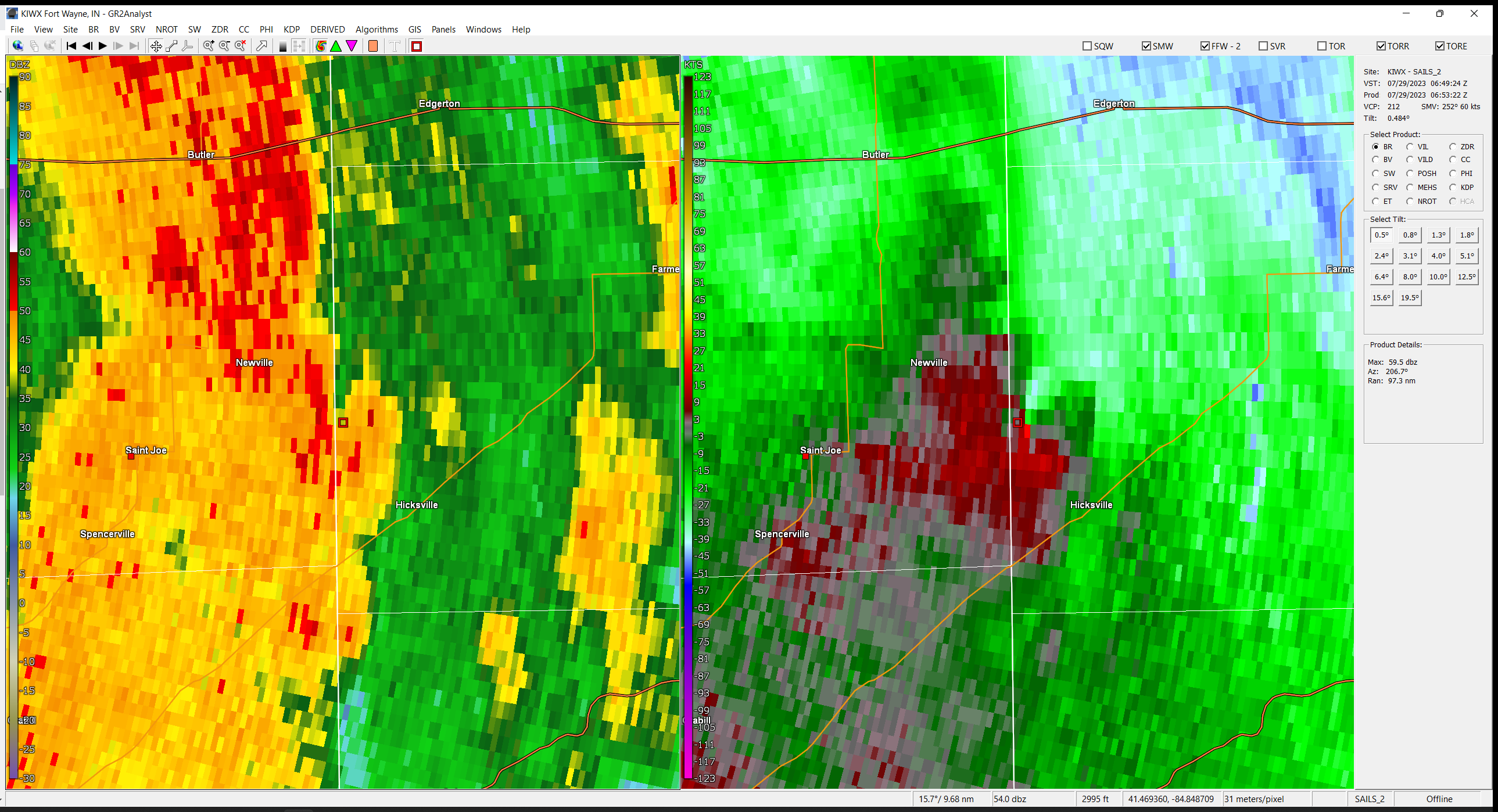 Radar Image