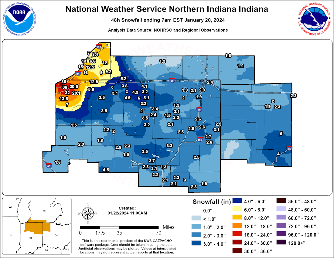 snowfall analysis map
