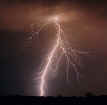 Lightning at Enid, Oklahoma.  Photo courtesy Doug Berry and the Ball State University Storm Chasing Team.