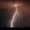 Lightning at Enid, Oklahoma. Photo courtesy Doug Berry and the Ball State University Storm Chasing Team.