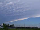 Mammatus clouds taken on July 4, 2001, by meteorologist John Taylor.