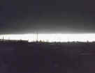 Shelf cloud is now overhead! Winds with this feature were not severe but the atmosphere was ominous!
