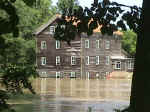 Flooding near Roann, Indiana, in June 1998.