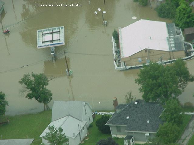 NWS Northern Indiana - Pleasant Mills/Geneva/Wilshire flood