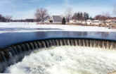 Fish Creek near Hamilton Lake, February 2001.