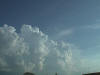 Northern edge of the local storm system responsible for the phenomenal flash
flooding in Fort Wayne on June 26, 2002.