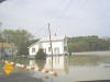 Blanchard River flooding in Ottawa, Ohio, on May 10, 2003