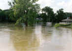 Wabash River in Bluffton, Indiana, July 1998.
