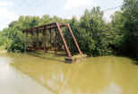 Wabash River in Geneva, Indiana, July 1998.