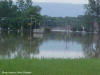 Flooding along US 224 in Decatur near the Macklin Bridge and Bellmont High School.