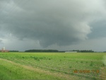 Ominous looking wall cloud northeast of Peru on June 29, 2009.