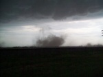 Gustnado near Van Wert.