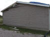 Thunderstorm wind damage at Hicksville, Ohio, 
      on July 29, 2002.