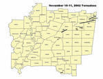 Nov 10 2002 tornado tracks