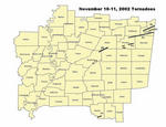 Nov 10 2002 tornado tracks