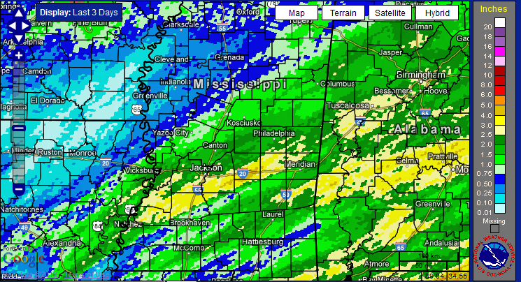 Rainfall Reports