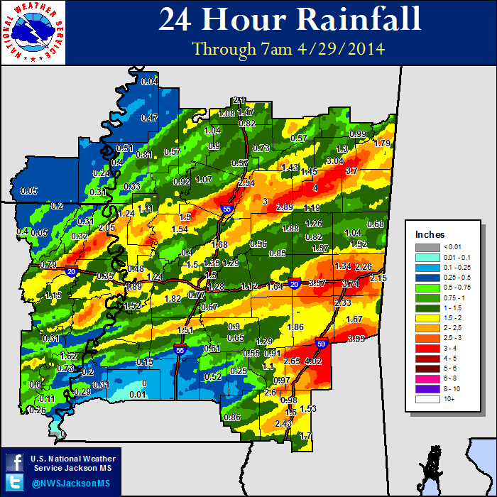 Rainfall Map