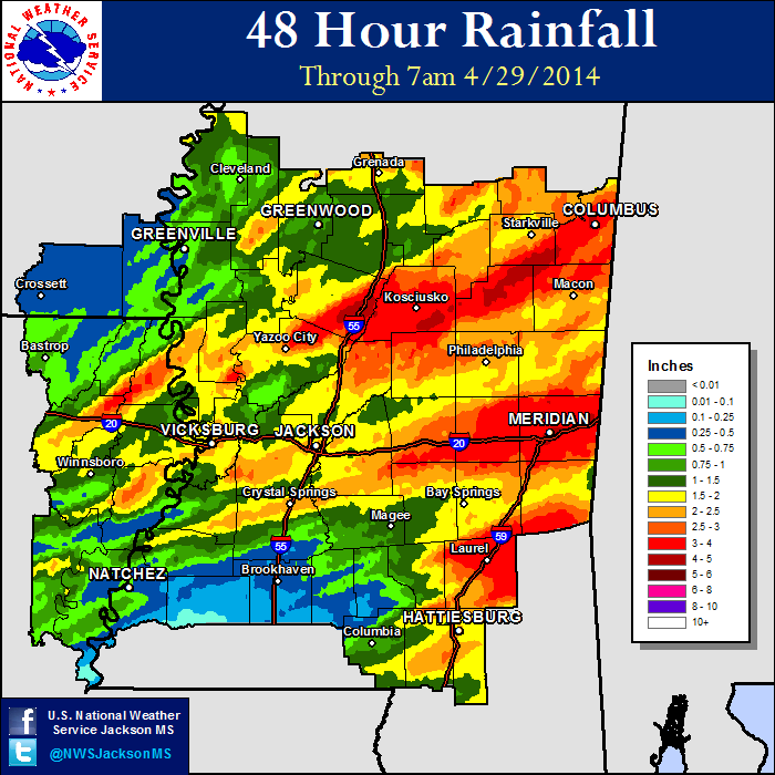 Rainfall Map