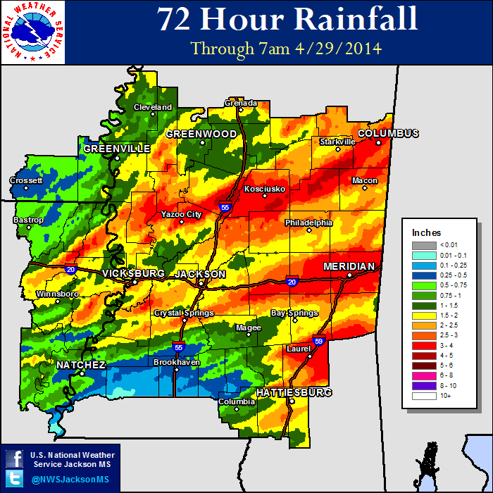 Rainfall Map